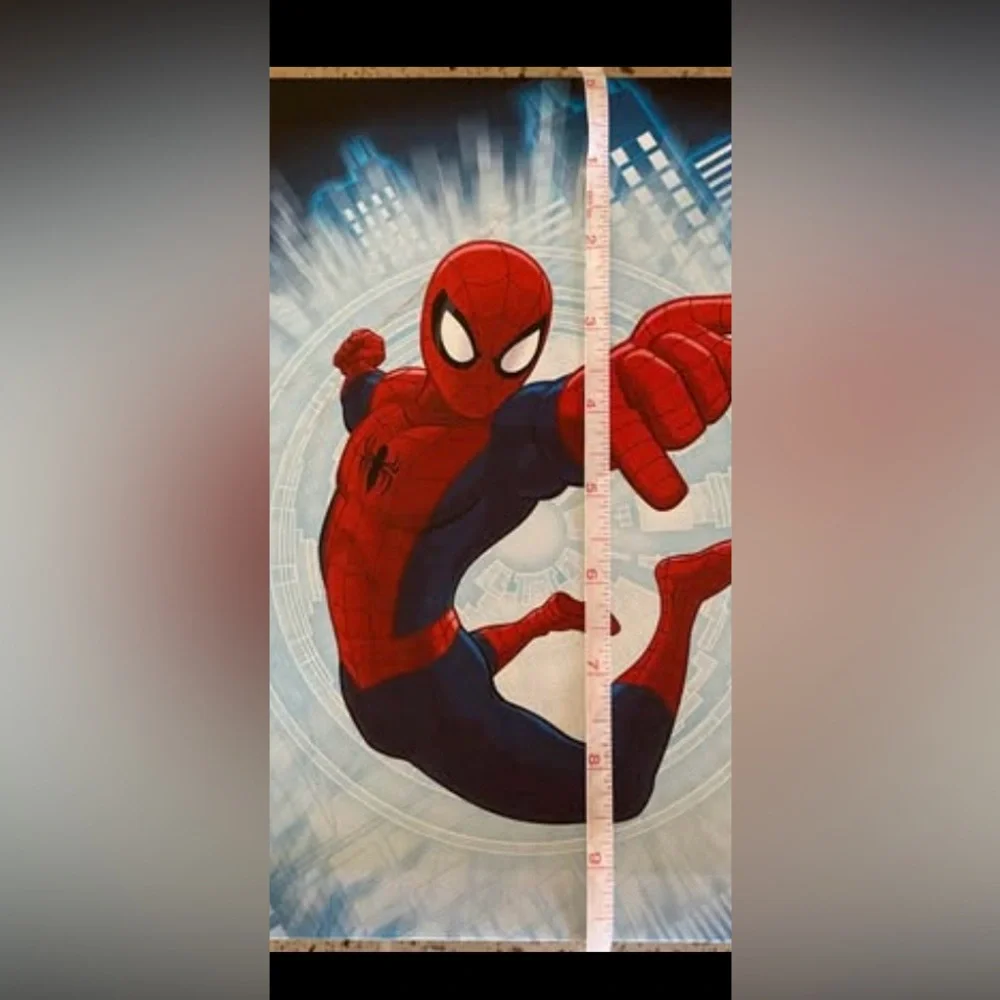Marvel Spider-Man Red and Blue Action Tapestry
